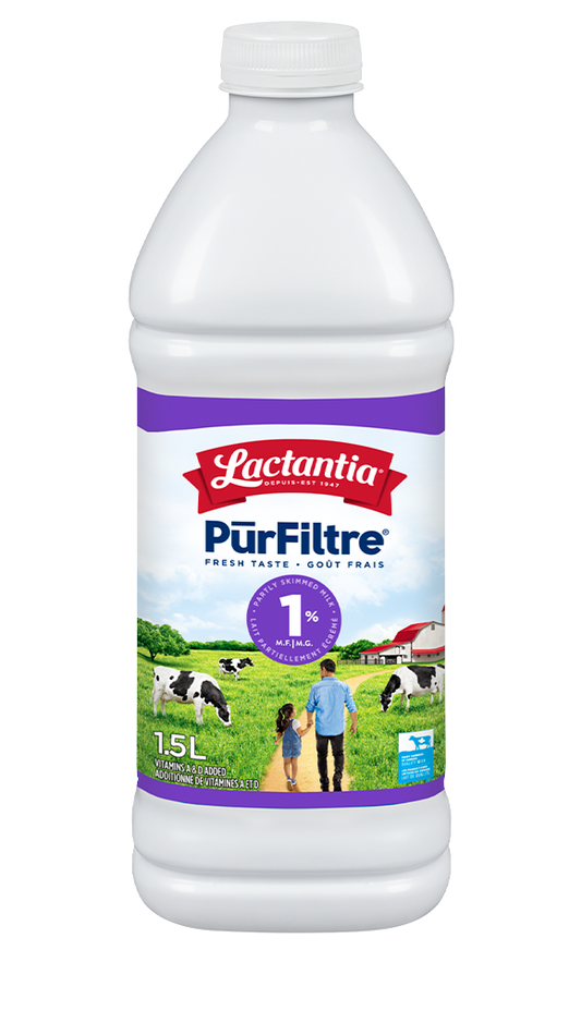 Lactantia 1% Milk, PurFiltre 1.5 Litre