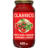 Classico Sweet Basil Marinara 600 Ml