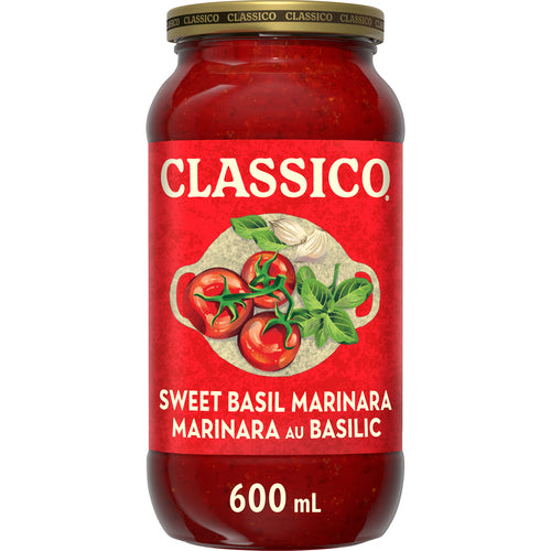 Classico Sweet Basil Marinara 600 Ml