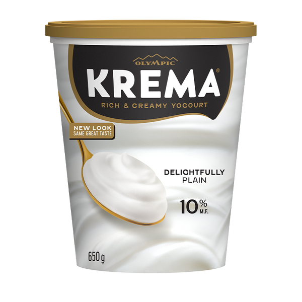 Olympic 10% Plain Yogurt, Krema 650g
