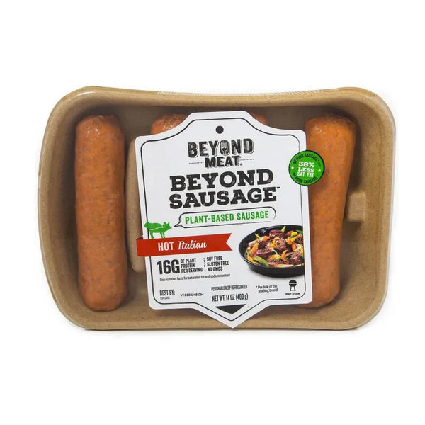 Beyond Frozen Plant-Based Hot Italian Sausages 400g