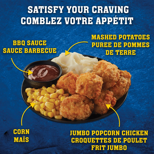 Swanson Hungry Man Jumbo Popcorn Chicken Croquettes 397g