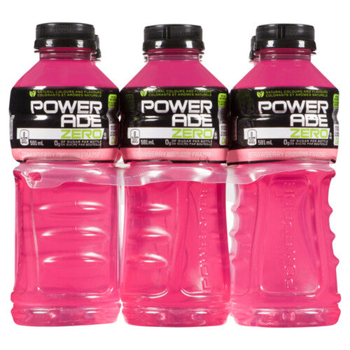 Powerade Zero Strawberry	6X591 Ml