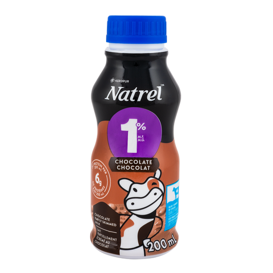 Natrel Chocolate Milk 16 x 200 mL