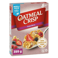 G M  Triple Berry Oatmeal Crisp 399g