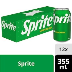 Sprite Lemon Lime Cans 12x355 ml
