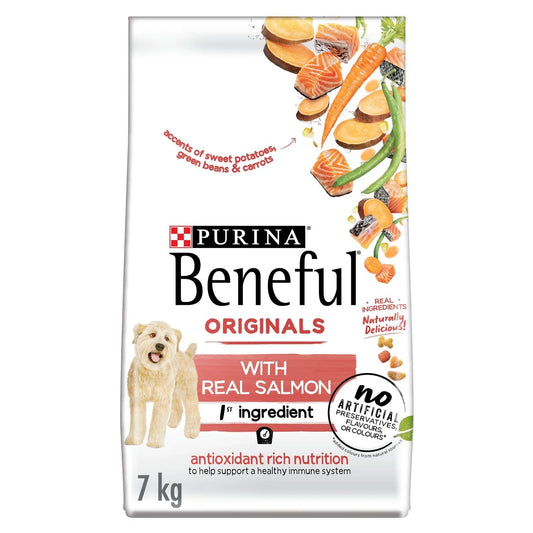 Purina Beneful Salmon Dry Food 7 Kg.