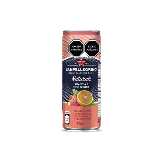 San Pellegrino Naturali Arancia & Fico D’india 24 x 330 mL