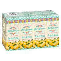 Arizona 100% Natural Iced Tea with Lemon 8×200 ml