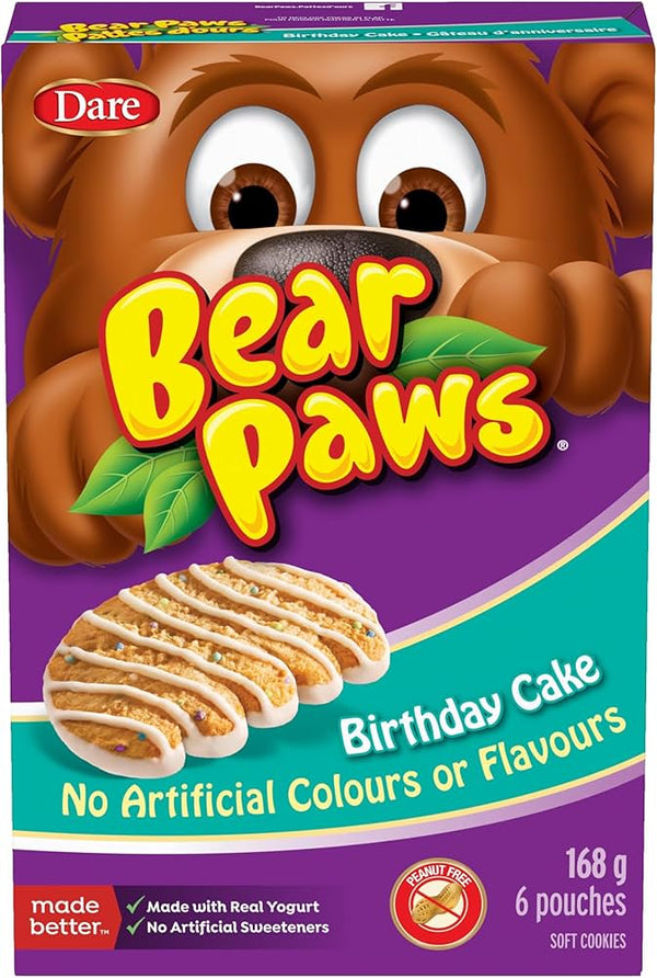 Dare Bear Paws  Birthday Cake 168g