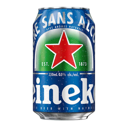 Heineken 0% Alcohol-free Beer 24 x 330 mL