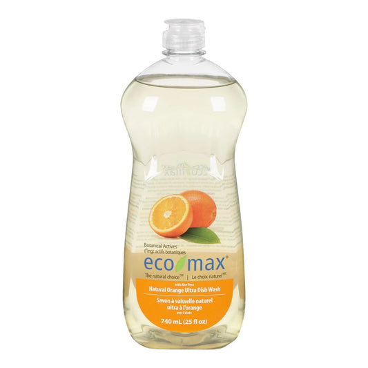 Eco Max Orange Dish Wash 740ml