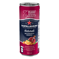 San Pellegrino Naturali Melograno & Arancia	24 x 330 mL