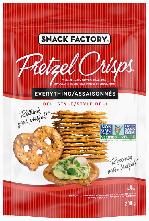 Snack Factory Pretzel, Everything        200g