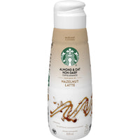 Starbucks Almond And Oat Non Dairy Hazelnut Latte Coffee Enhancer, 828ml