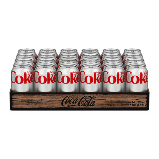 Coca-Cola Diet Cola Cans 24x355 ml