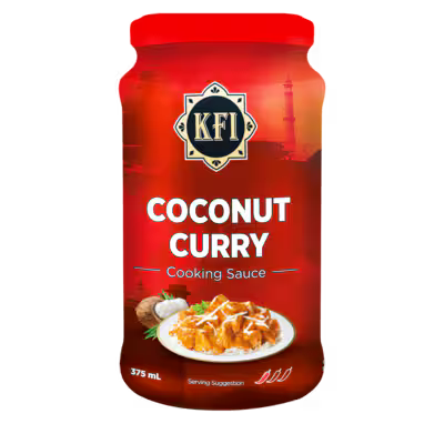 KFI Cooking Sauce Coconut Curry 375 ml