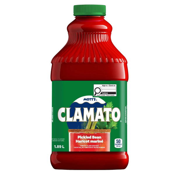 Pickled Bean Flavoured Tomato and Clam Cocktail Juice 1.89Litre