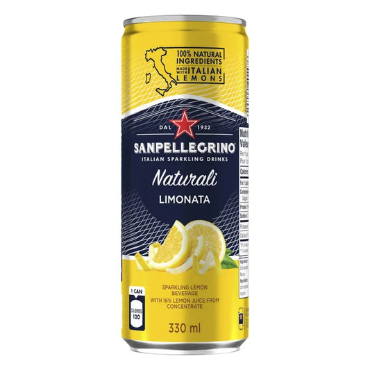 San Pellegrino Limonata Sparkling Beverage 24 x 330 mL