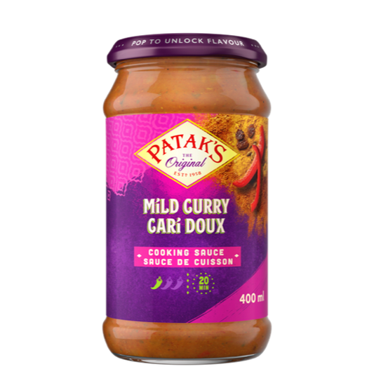 Patak Mild Curry Sauce 400 Ml