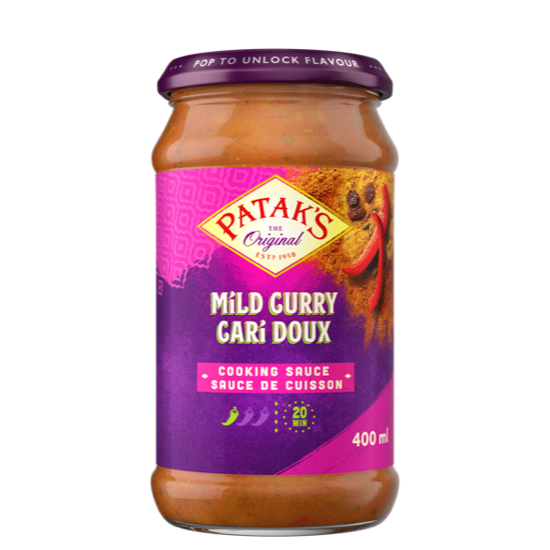 Patak Mild Curry Sauce 400 Ml
