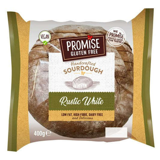 Promise Gluten Free Gluten-Free Handcrafted Sourdough Rustic White Bread 400 g