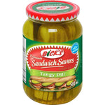 Bick's Sandwich Savers Tangy Dill Pickles, 500 mL