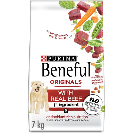 Purina Beneful Beef Dry Food 7 Kg.