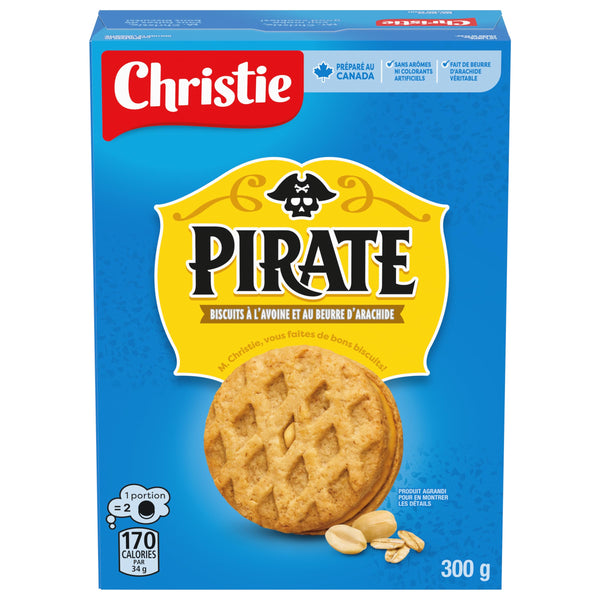 Peek Freans Pirate Oatmeal Pb 300g