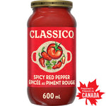 Classico Pasta Sauce Red Pepper 600 ml