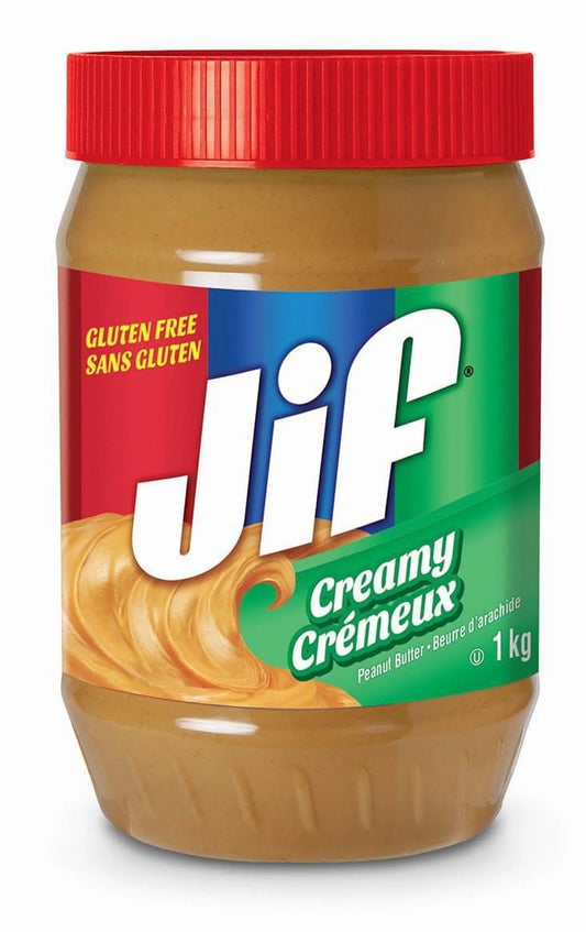 Jif Peanut Butter Creamy 1kg