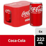 Coca-Cola Cola Cans (Mini) 6x222 ml