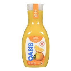 Oasis Orange Juice Without Pulp, Not from Concentrate 1.5L