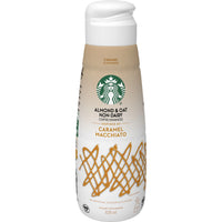 Starbucks Almond And Oat Non Dairy Caramel Macchiato Coffee Enhancer, 828ml