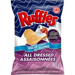 Ruffles All Dressed flavoured Potato Chips Value Size, 380 g