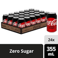 Coca-Cola Cola Zero Sugar Cans 24x355 ml