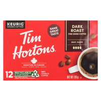 Tim Hortons Coffee Pods Dark Roast 12 K-Cups 126 g