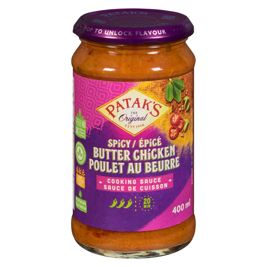 Patak Spicy Butter Chicken Sauce 400 Ml