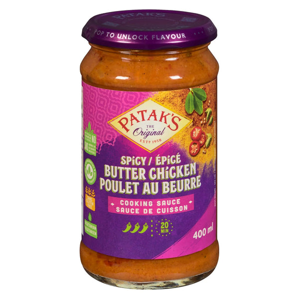 Patak Spicy Butter Chicken Sauce 400 Ml