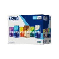Zevia Soda Variety Pack	30 x 355 mL