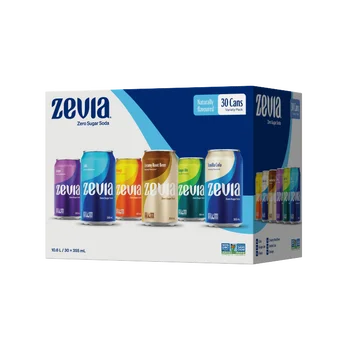 Zevia Soda Variety Pack	30 x 355 mL