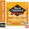 Black Diamond  Marble Cheddar Cheese Slices 240g