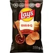 Lay's Bar-B-Q flavoured Potato Chips, 220 g