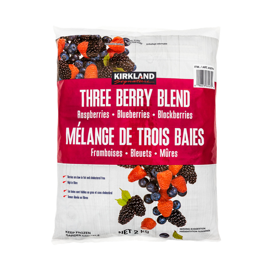 Kirkland Signature Frozen Three-berry Blend Fruit	2 kg