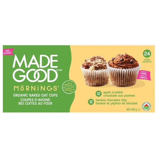Made Good Oat Cups 24 x 35 g