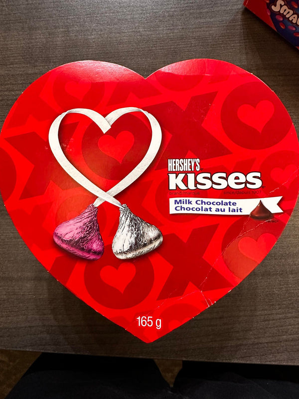 Hershey's kisses Chocolate Heart 165g