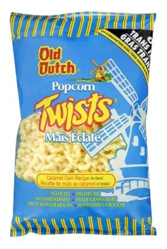 Old Dutch Popcorn Twists Puff Corn Snack, 175g