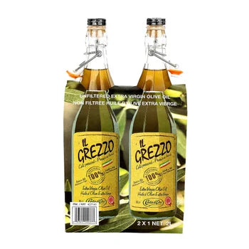 Il Grezzo Unfiltered Extra Virgin Olive Oil 2x1 L