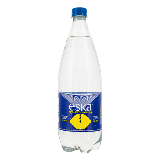 Eska Carbonated Lemon Spring Water 12 × 1 L