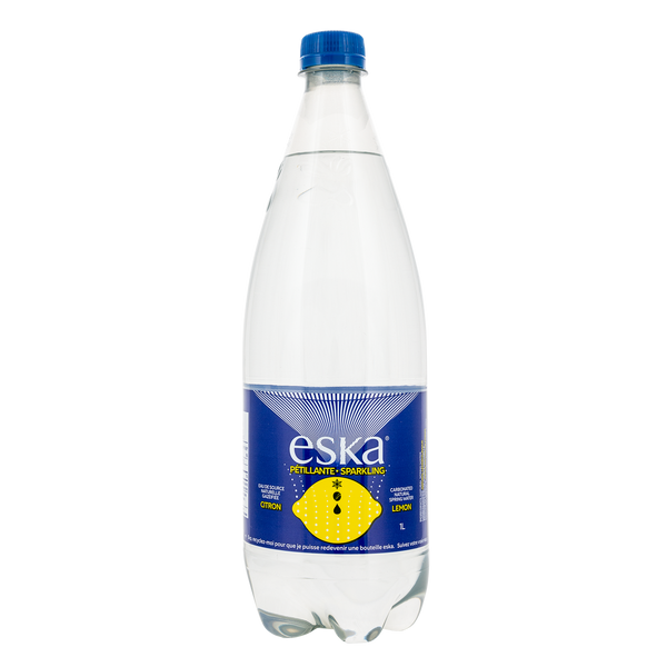 Eska Carbonated Lemon Spring Water 12 × 1 L